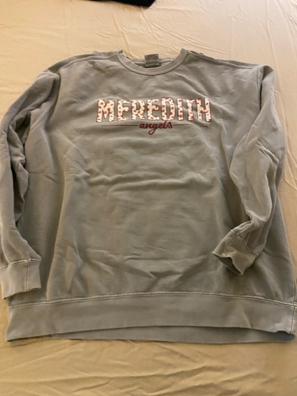 Meredith Angels sweatshirt